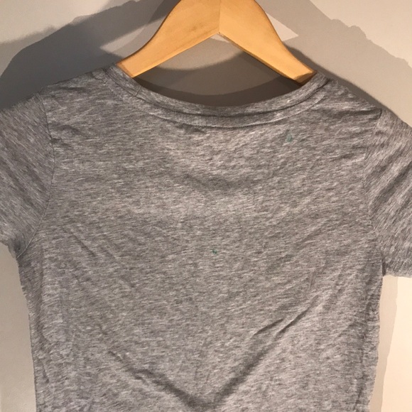 Women's Mossimo cute t-shirt, XS, Heather gray - Picture 4 of 4